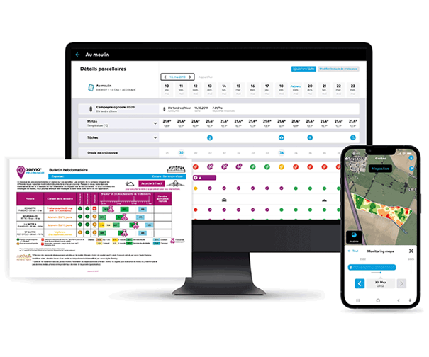 + 46 € / ha sur la campagne 2023 grâce à Xarvio®